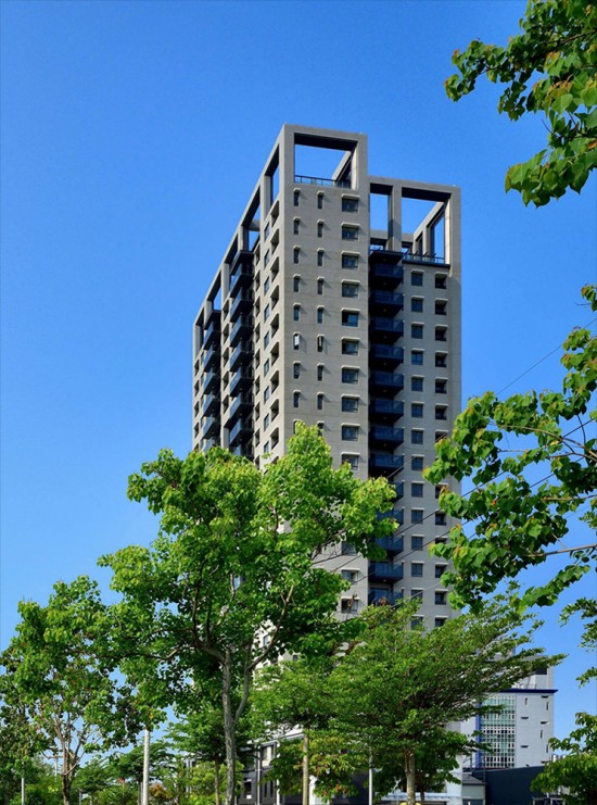 建築外觀完工實(shí)景圖