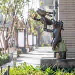 公共藝術(shù)品-風(fēng)來了    實景圖