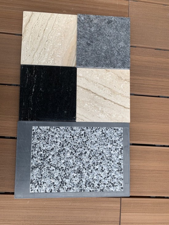 每樣石材都有其選用的道理，例如外牆常見的抿石子是為建築表面帶來(lái)防水、防染色的功能，同時(shí)帶點(diǎn)禪意的裝潢風(fēng)格。