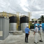 新業(yè)善盡社會(huì)責(zé)任，協(xié)助自來水廠設(shè)置淨(jìng)水、取水等設(shè)備，以最小成本、最大效益提供臺(tái)中市穩(wěn)定的民生用水。