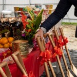 懷抱著感恩於天地的心，新業(yè)建築團(tuán)隊(duì)於2/23良辰吉時(shí)，舉行大塊森濤開工典禮。