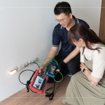 由專業(yè)廠商進行電視及網(wǎng)路線路測試，檢測訊號穩(wěn)定性與設(shè)備正常運作，讓住戶享有順暢的影音與數(shù)位生活。