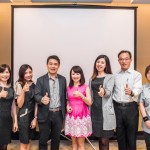 透過講師專業(yè)的講解，使我們在營養(yǎng)學的領域中獲益良多，新業(yè)代表所有嘉賓表達感謝之情