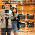 入場前與充滿電影元素的打卡版合照，新業(yè)FUN映所讓每一次的觀影，都成為難忘的回憶。