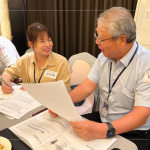 新業(yè)建設(shè)創(chuàng)辦人 穆椿松先生 與各部門主管一同參與，凝聚成長(zhǎng)的養(yǎng)分，攜手同行。