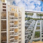 新業(yè)－大塊森鄰的樹島陽臺也為其一大特色，家人們可以擁有屬於自己的喬木，引綠入宅，自然植栽錯(cuò)落於建築之中，承襲這樣的美好心意，於2022年推出14期新作－「大塊森濤」，為城市再築一座美麗森林。