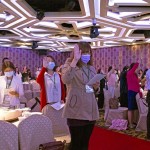 110年度臺(tái)中義務(wù)「張老師」授證暨表?yè)P(yáng)典禮上，全體張老師一同宣誓，期許自己能以健康的身心，秉持熱忱，指引無(wú)數(shù)個(gè)生命在迷失自我的人生旅途中，找到正確的方向。