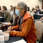 住戶們?nèi)褙炞⒌难凵?，希望藉由這場(chǎng)客變說明會(huì)，讓格局、動(dòng)線與擺設(shè)更貼近各自的理想生活，共同期盼著未來的家。