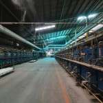 廣闊的廠房內(nèi)部，兩側(cè)窯爐總長約86米，以外牆磚來說，窯燒時間約為40分鐘，需要經(jīng)過預(yù)熱、燒製、冷卻3個過程。