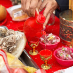 斟滿感謝的心意，滿懷感恩，新業(yè)建設祈願工程一切平安圓滿。