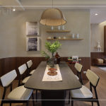 開放式動(dòng)線銜接起優(yōu)雅的室內(nèi)空間，與家人友人相聚，編織成一幕幕美麗的回憶。