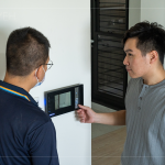 驗屋時由客服人員、專業(yè)廠商陪同，陪您測試設(shè)備功能的健全，迎來舒適的生活品質(zhì)。