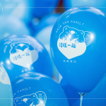 客製化的河貍氣球，新業(yè)建設(shè)要「河貍一起，奔向終點」！