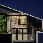 建築設(shè)計化作一項藝術(shù)作品，帶有視覺張力的結(jié)構(gòu)穩(wěn)固包覆一家人，感動直上心頭。