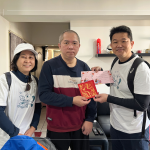 新業(yè)夥伴親自投入送餐過程，藉由行動公益，成為他人的希望與祝福。