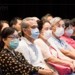 幽默風(fēng)趣的阿貴，將發(fā)自內(nèi)心的美好心意分享給大家，每一位聆聽的來賓，熱淚盈眶的同時(shí)，眼角也洋溢著笑意。