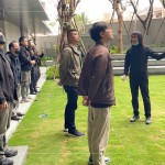 新業(yè)建築團(tuán)隊(duì)引領(lǐng)著先進(jìn)們，走入職人建築，感受細(xì)膩的生活質(zhì)感。