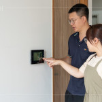 現(xiàn)代人追求智慧科技、安全防護的創(chuàng)新生活，測試保全對講主機，通訊、影像、聲音功能，為未來的居家生活增添安全與保障。