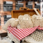 映後準(zhǔn)備新業(yè)設(shè)計的『編織棉網(wǎng)袋』，響應(yīng)環(huán)境永續(xù)，大人小孩輕量隨身袋著走，更可以重複利用，分享給在座的每位來賓。