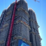 萬丈高樓平地起，隨著每一層高度的增加，「家園」的輪廓漸漸描繪成形，期待2025年完工交屋之日。