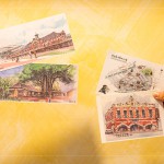 活動尾聲，於QA問答環(huán)節(jié)，致上在地歷史建築物「手繪明信片」，感受臺中舊城的歷史人文與藝術(shù)。