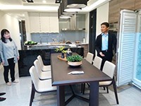 規(guī)劃55至72坪，自推出以來，大受科技新貴青睞，住宅部份已賣出7成。