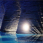      仿作筏子溪河濱景觀，依山形水隨臺中地型等高線而越來越高，呈現(xiàn)不同的層次。