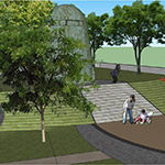 大肚山最有名的望高寮碉堡也成為充滿童趣的涵洞碉堡遊戲區(qū)。